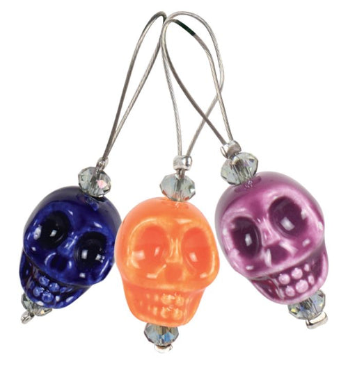 Zooni Stitch Mark Skull Candy - brewstitched.com
