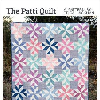 The Patti Quilt Paper Pattern from Kitchen Table Quilting - brewstitched.com