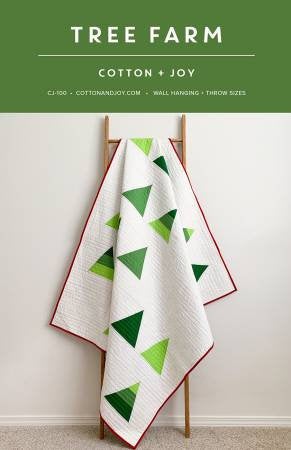 Tree Farm Quilt Paper Pattern from Cotton + Joy - brewstitched.com