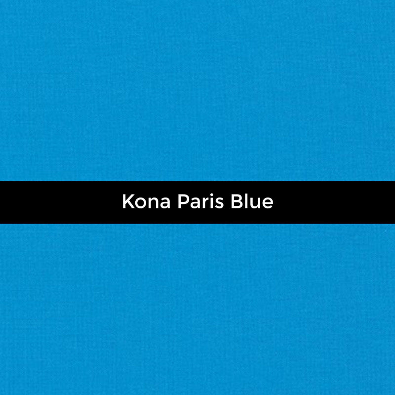 Kona Paris Blue - Priced by the Half Yard - brewstitched.com