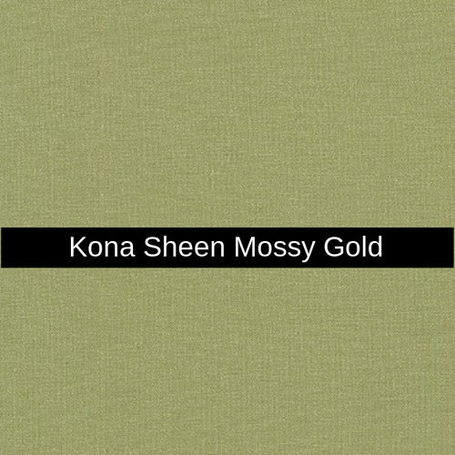 Kona Sheen Mossy Gold - Priced by the Half Yard - brewstitched.com