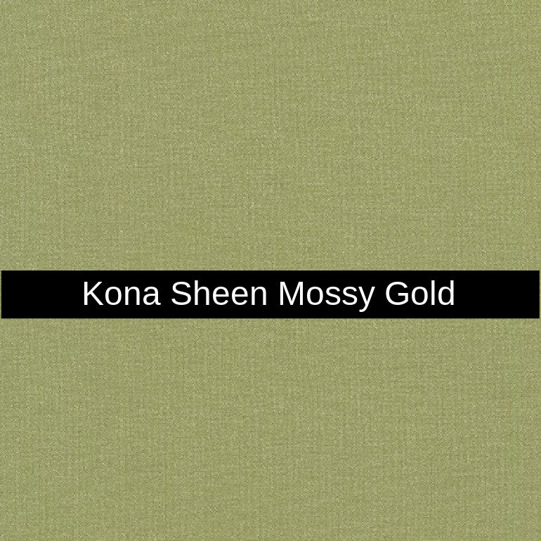 Kona Sheen Mossy Gold - Priced by the Half Yard - brewstitched.com