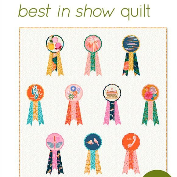 Best In Show Quilt Paper Pattern by Whole Circle Studio - brewstitched.com