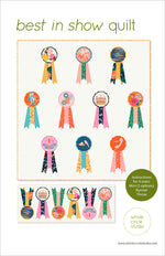 Best In Show Quilt Paper Pattern by Whole Circle Studio - brewstitched.com